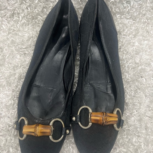 Gucci Canvas Women’s Ballet Flats - Picture 4 of 12